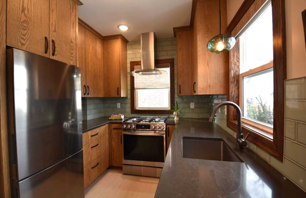 Image of remodeled kitchen